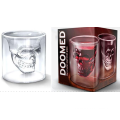 Haonai Man blown 2.5oz (75ml) Crystal Skull Shot glasses.